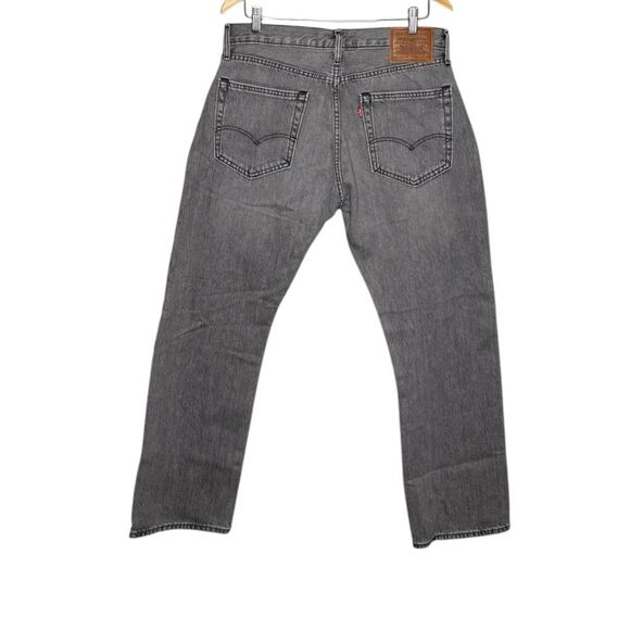 Levi's Premium
551 Z AUTHENTIC STRAIGHT FIT MEN'S JEANS 34 32 Grey like new - Picture 4 of 9
